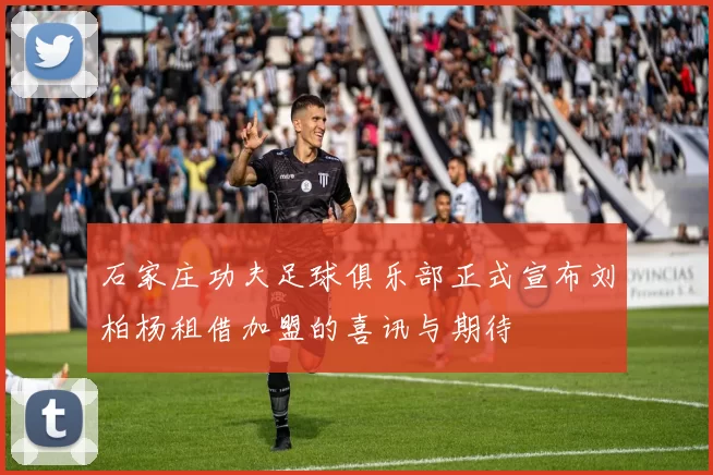 石家庄功夫足球俱乐部正式宣布刘柏杨租借加盟的喜讯与期待
